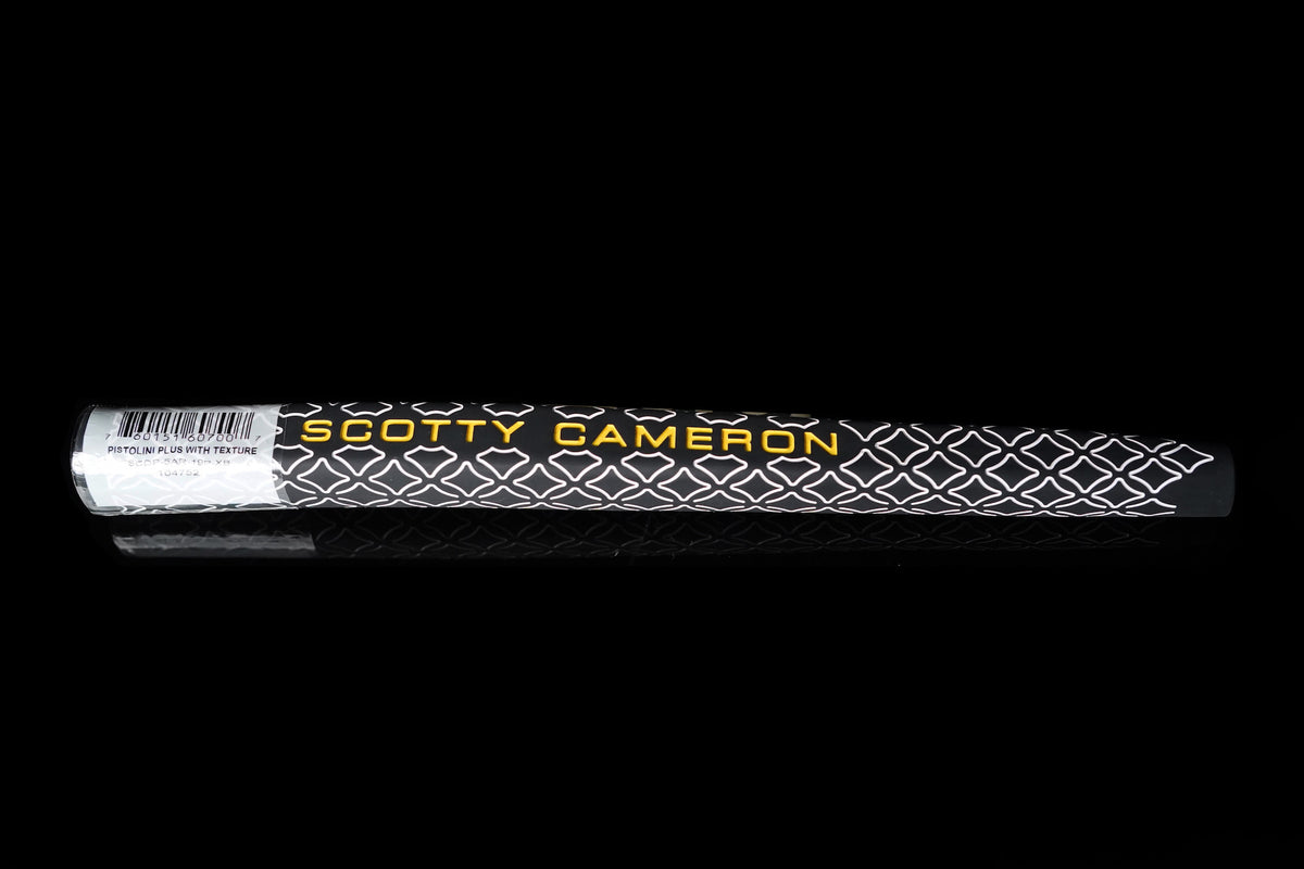 SCOTTY CAMERON PISTOLINI GRIP PLUS WHITE TEXTURE – 4xFOUR