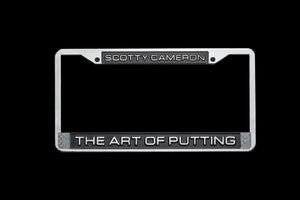 License Plate Frame the art of putting